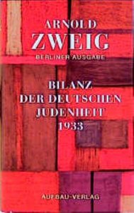 Bilanz der deutschen Judenheit 1933
