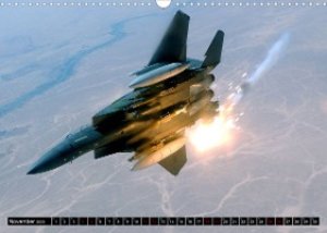 U.S. Kampfflugzeuge. Impressionen (Wandkalender 2023 DIN A3 quer)