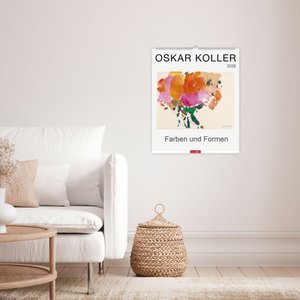 Oskar Koller - Farben und Formen Kalender 2026 - Farben und Formen