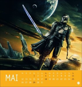 The Mandalorian Postkartenkalender 2025
