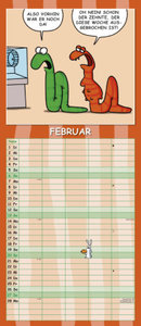 Lach mal wieder... 2022 Familienplaner - Familienkalender - Wandkalender - 19,5x45