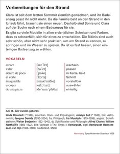 Spanisch Sprachkalender 2026