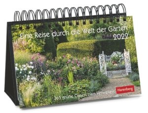 Eine Reise durch die Welt der Gärten Kalender 2022