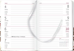 Minitimer Style Blumenwiese 2024 - Taschen-Kalender A6 - Weekly - 192 Seiten - Notiz-Buch - mit Info- und Adressteil - Alpha Edition