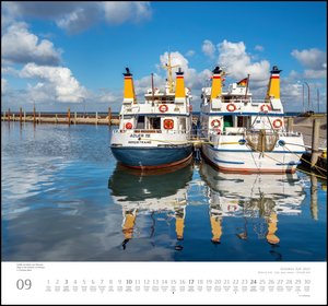 Geliebtes Sylt 2023 - DUMONT Wandkalender - mit den wichtigsten Feiertagen - Format 38,0 x 35,5 cm
