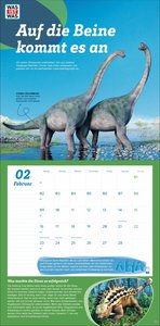 WAS IST WAS Dinosaurier Broschurkalender 2026