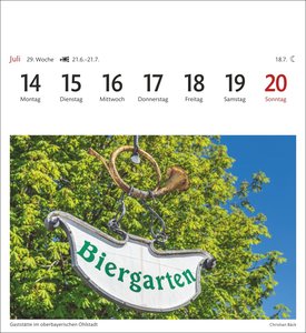 Bayern Sehnsuchtskalender 2025