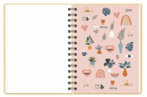 Palmen Spiral-Kalenderbuch A5 Kalender 2022