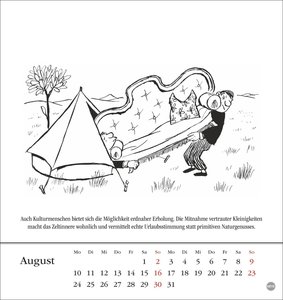 Loriot Postkartenkalender 2026