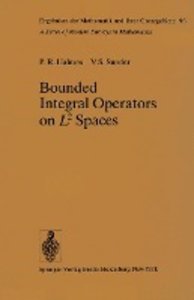 Bounded Integral Operators on L 2 Spaces