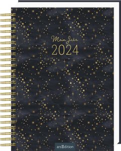 Terminplaner Mein Jahr 2024: Sternenhimmel