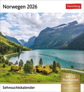 Norwegen Sehnsuchtskalender 2026