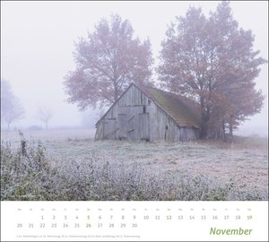 Landleben Bildkalender 2023. Idyllische Naturaufnahmen in einem Wandkalender 2023 Großformat. Kalender mit hochwertigen Fotos ländlicher Stillleben.