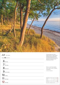 Deutsche Küsten Wochenplaner 2026 - Eine Reise in 53 Bildern