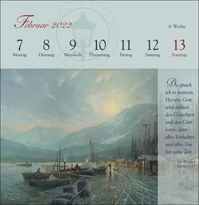 Thomas Kinkade: Premium-Postkartenkalender 2022