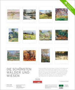 Die schönsten Wälder und Wiesen Kalender 2026