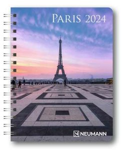 Paris 2024 - Diary - Buchkalender - Taschenkalender - 16,5x21,6