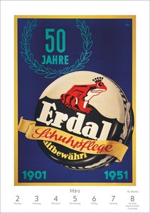 Alles Reklame! Wochen-Kulturkalender 2026 - 53 nostalgische Werbeplakate