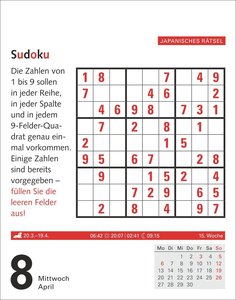 Meyers Grips-Gymnastik Tagesabreißkalender 2026