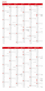 Pilze Kalender 2025 - 30x30