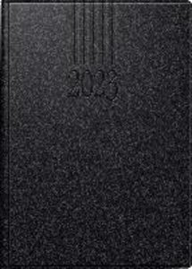 Tageskalender Modell ROMA 1, 2023, Balacron-Einband schwarz