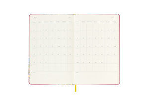 Moleskine 12 Monate Wochen Notizkalender - Frida Kahlo 2023, Large/A5, Pink