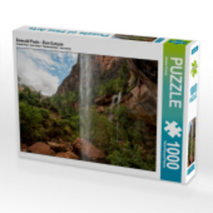 CALVENDO Puzzle Emerald Pools - Zion Canyon 1000 Teile Lege-Größe 64 x 48 cm Foto-Puzzle Bild von Potratz Andrea