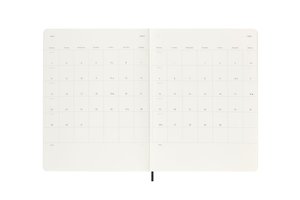 Moleskine 12 Monate Wochen Notizkalender 2023, XL, Schwarz