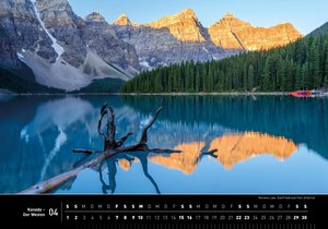 360° Kanada - Der Westen Premiumkalender 2023
