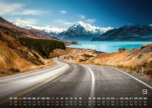 Neuseeland - Das Land der langen weißen Wolke - 2023 - Kalender DIN A3