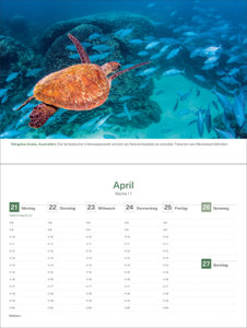 Das Naturerbe der Welt - KUNTH Tischkalender 2025