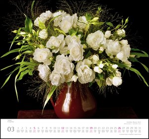 Geliebte Rosen 2023 – DUMONT Wandkalender – mit allen wichtigen Feiertagen – Format 38,0 x 35,5 cm