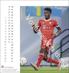 FC Bayern München Postkartenkalender 2024