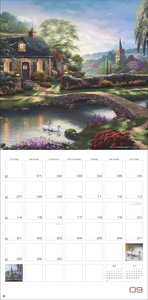 Thomas Kinkade: Land of Light Broschurkalender 2026