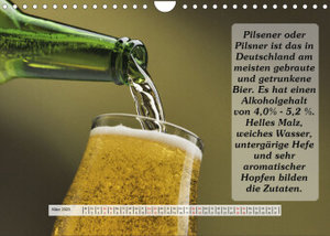 Wissenswertes über Bier (Wandkalender 2023 DIN A4 quer)