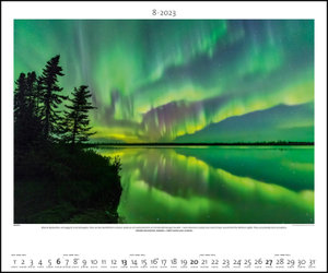 Polarlicht 2023 - Bild-Kalender - Poster-Kalender - 60x50