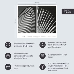 Natur : Architektur Kalender 2026