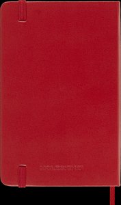 Moleskine 12 Monate Tageskalender 2024, Pocket/A6, Scharlachrot