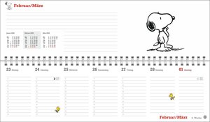 Peanuts Wochenquerplaner 2026