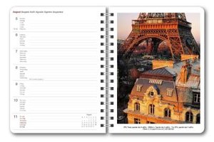 Paris 2024 - Diary - Buchkalender - Taschenkalender - 16,5x21,6