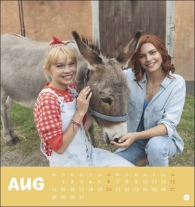 Bibi & Tina Postkartenkalender 2023. 12 Motive aus dem 5. Kinofilm in einem Postkarten-Fotokalender. Zum Aufhängen oder Aufstellen: Kleiner Kalender für Bibi & Tina - Fans.
