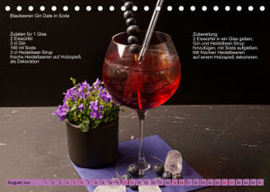Faszination Gin Cocktails (Tischkalender 2023 DIN A5 quer)