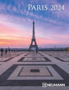 Paris 2024 - Diary - Buchkalender - Taschenkalender - 16,5x21,6
