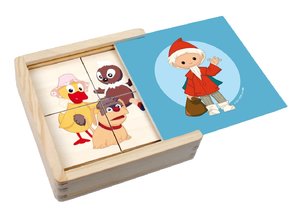 Erstes Puzzle aus Holz "Unser Sandmännchen und seine Freunde" (Kinderpuzzle)