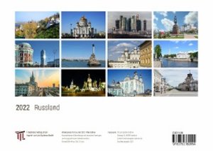 Russland 2022 - White Edition - Timokrates Kalender, Wandkalender, Bildkalender - DIN A4 (ca. 30 x 21 cm)
