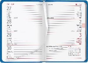 Taschenkalender Buch PVC aquamarin 2023 - Büro-Kalender 8x11,5 cm - 1 Woche 2 Seiten - 144 Seiten - Notiz-Heft - Alpha Edition