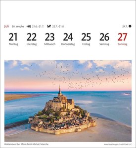 Bretagne & Normandie Sehnsuchtskalender 2025