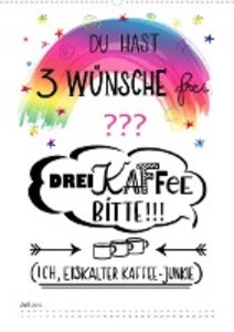 Kaffee liebt dich (Premium, hochwertiger DIN A2 Wandkalender 2023, Kunstdruck in Hochglanz)