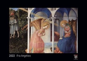 Fra Angelico 2022 - Black Edition - Timokrates Kalender, Wandkalender, Bildkalender - DIN A4 (ca. 30 x 21 cm)