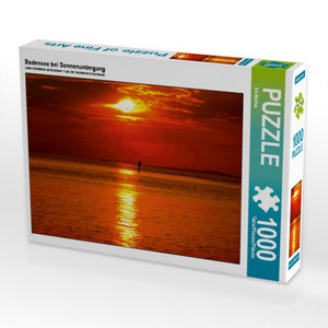 CALVENDO Puzzle Bodensee bei Sonnenuntergang 1000 Teile Puzzle quer